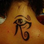 photo of eye tattoo Horus 22.01.2019 №811 - drawing tattoo god Horus Eye - tattoovalue.net