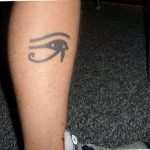 photo of eye tattoo Horus 22.01.2019 №814 - drawing tattoo god Horus Eye - tattoovalue.net