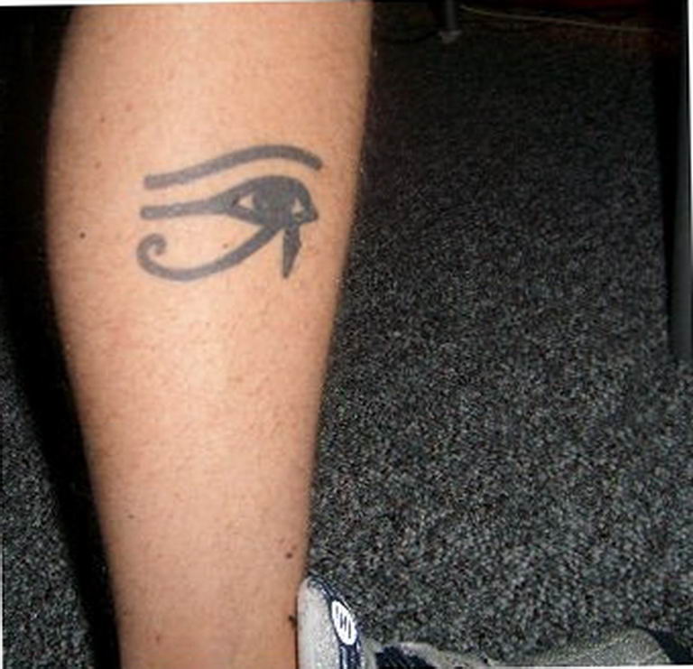 photo of eye tattoo Horus 22.01.2019 №814 - drawing tattoo god Horus Eye - tattoovalue.net