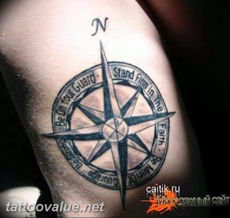 41 Stylish Compass Tattoos For Leg  Tattoo Designs  TattoosBagcom