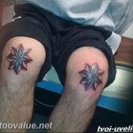 photo star tattoo on his knee 04.01.2019 №023 - photo tattoo ideas - tattoovalue.net