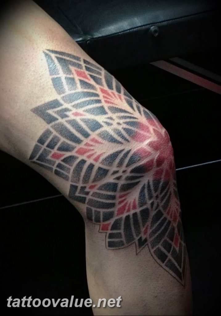 photo star tattoo on his knee 04.01.2019 №029 photo tattoo ideas