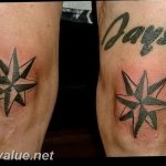 photo star tattoo on his knee 04.01.2019 №015 - photo tattoo ideas - tattoovalue.net