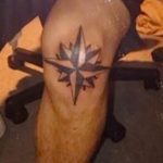 photo star tattoo on his knee 04.01.2019 №040 - photo tattoo ideas - tattoovalue.net