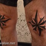 photo star tattoo on his knee 04.01.2019 №043 - photo tattoo ideas - tattoovalue.net