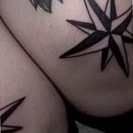 photo star tattoo on his knee 04.01.2019 №066 - photo tattoo ideas - tattoovalue.net