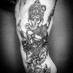 photo tattoo Ganesh 27.01.2019 №012 - example of tattoo Ganesh - tattoovalue.net