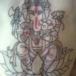 photo tattoo Ganesh 27.01.2019 №078 - example of tattoo Ganesh - tattoovalue.net