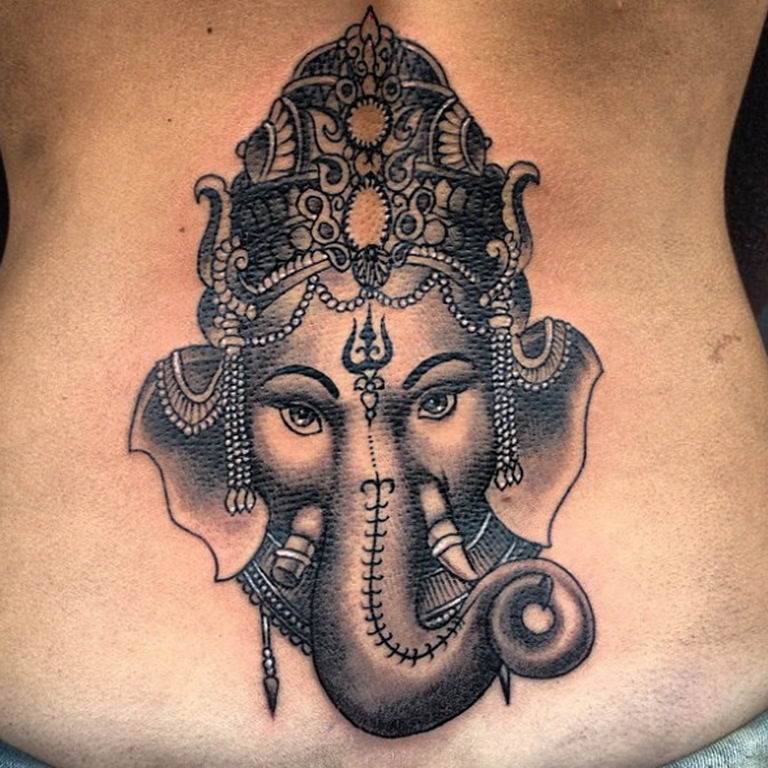 Ganesha tattoo trend catches up with city youngsters  Nagpur News  Times  of India