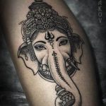 photo tattoo Ganesh 27.01.2019 №127 - example of tattoo Ganesh - tattoovalue.net