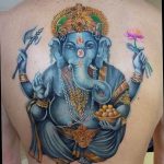 photo tattoo Ganesh 27.01.2019 №184 - example of tattoo Ganesh - tattoovalue.net