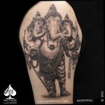 photo tattoo Ganesh 27.01.2019 №010 - example of tattoo Ganesh - tattoovalue.net