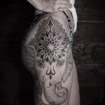 photo tattoo Ganesh 27.01.2019 №016 - example of tattoo Ganesh - tattoovalue.net