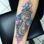 photo tattoo Ganesh 27.01.2019 №051 - example of tattoo Ganesh - tattoovalue.net