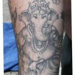 photo tattoo Ganesh 27.01.2019 №054 - example of tattoo Ganesh - tattoovalue.net