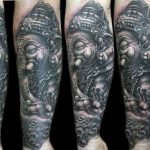 photo tattoo Ganesh 27.01.2019 №069 - example of tattoo Ganesh - tattoovalue.net