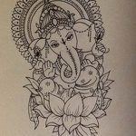 photo tattoo Ganesh 27.01.2019 №072 - example of tattoo Ganesh - tattoovalue.net