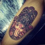 photo tattoo Ganesh 27.01.2019 №087 - example of tattoo Ganesh - tattoovalue.net