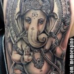 photo tattoo Ganesh 27.01.2019 №090 - example of tattoo Ganesh - tattoovalue.net