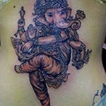 photo tattoo Ganesh 27.01.2019 №092 - example of tattoo Ganesh - tattoovalue.net