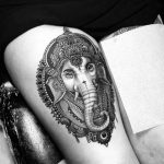 photo tattoo Ganesh 27.01.2019 №125 - example of tattoo Ganesh - tattoovalue.net