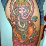photo tattoo Ganesh 27.01.2019 №129 - example of tattoo Ganesh - tattoovalue.net