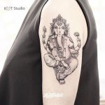 photo tattoo Ganesh 27.01.2019 №134 - example of tattoo Ganesh - tattoovalue.net