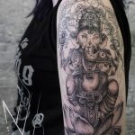 photo tattoo Ganesh 27.01.2019 №142 - example of tattoo Ganesh - tattoovalue.net