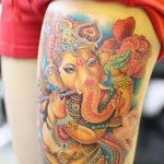 photo tattoo Ganesh 27.01.2019 №157 - example of tattoo Ganesh - tattoovalue.net