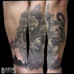 photo tattoo Ganesh 27.01.2019 №165 - example of tattoo Ganesh - tattoovalue.net