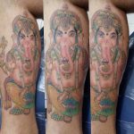 photo tattoo Ganesh 27.01.2019 №171 - example of tattoo Ganesh - tattoovalue.net