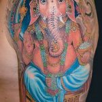 photo tattoo Ganesh 27.01.2019 №173 - example of tattoo Ganesh - tattoovalue.net