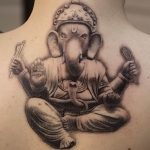 photo tattoo Ganesh 27.01.2019 №174 - example of tattoo Ganesh - tattoovalue.net