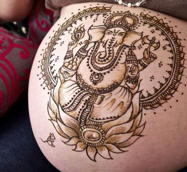 photo tattoo Ganesh 27.01.2019 №193 - example of tattoo Ganesh - tattoovalue.net