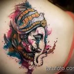 photo tattoo Ganesh 27.01.2019 №206 - example of tattoo Ganesh - tattoovalue.net