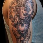 photo tattoo Ganesh 27.01.2019 №225 - example of tattoo Ganesh - tattoovalue.net