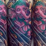 photo tattoo Ganesh 27.01.2019 №241 - example of tattoo Ganesh - tattoovalue.net