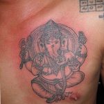 photo tattoo Ganesh 27.01.2019 №243 - example of tattoo Ganesh - tattoovalue.net