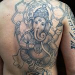 photo tattoo Ganesh 27.01.2019 №249 - example of tattoo Ganesh - tattoovalue.net