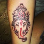 photo tattoo Ganesh 27.01.2019 №250 - example of tattoo Ganesh - tattoovalue.net