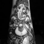 photo tattoo Ganesh 27.01.2019 №255 - example of tattoo Ganesh - tattoovalue.net