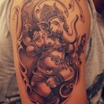 photo tattoo Ganesh 27.01.2019 №257 - example of tattoo Ganesh - tattoovalue.net