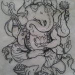 photo tattoo Ganesh 27.01.2019 №265 - example of tattoo Ganesh - tattoovalue.net