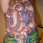 photo tattoo Ganesh 27.01.2019 №268 - example of tattoo Ganesh - tattoovalue.net