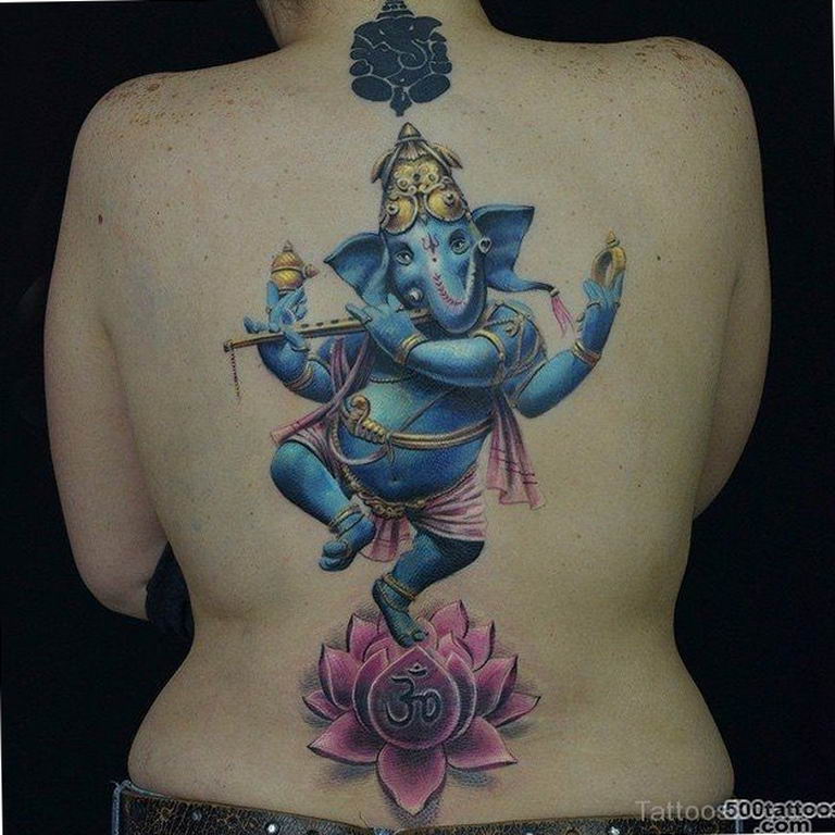 photo tattoo Ganesh 27.01.2019 №273 - example of tattoo Ganesh - tattoovalue.net