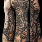 photo tattoo Ganesh 27.01.2019 №281 - example of tattoo Ganesh - tattoovalue.net