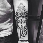 photo tattoo Ganesh 27.01.2019 №291 - example of tattoo Ganesh - tattoovalue.net