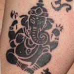 photo tattoo Ganesh 27.01.2019 №292 - example of tattoo Ganesh - tattoovalue.net