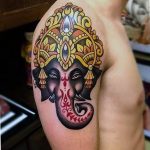 photo tattoo Ganesh 27.01.2019 №294 - example of tattoo Ganesh - tattoovalue.net