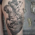 The meaning of the tattoo Saint George: facts, photos ...